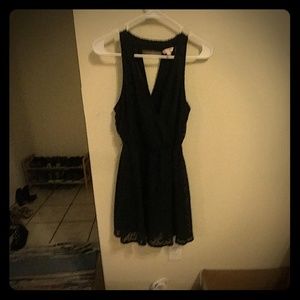 Candies junior size S sexy little black dress